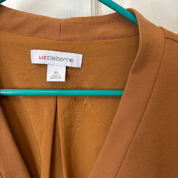 Liz Claiborne Blazer - Brown - Size XL - Picture 3 of 3